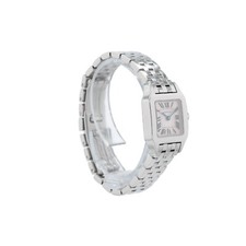 Cartier Santos Demoiselle Quartz Stainless 20mm Pink MOP Dial Ladies Watch 2698 4