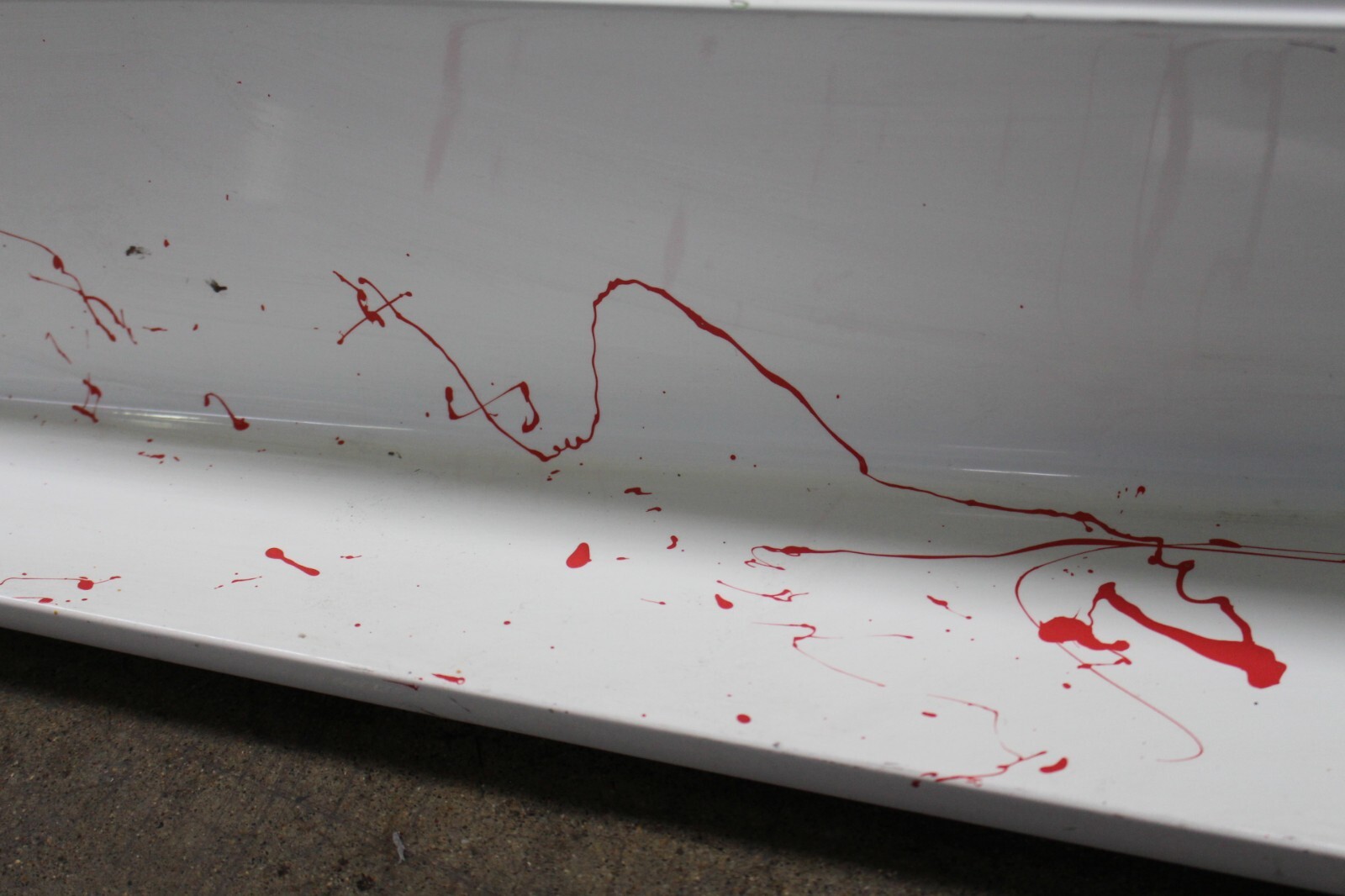 Lamborghini Murcielago LP640, LH, Left, Rocker Panel, Used, Dmg, P/N 410853989A