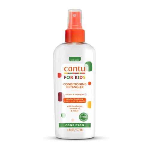 Cantu Care for Kids Paraben & Sulfate-Free Conditioning Detangling Spray, 6 fl o