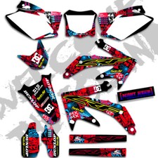 2004 2005 Honda Crf 250 R Graphics Kit Honda Motocross Dirt Mx Bike Decals
