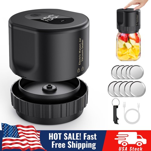 Elektrische Mason Jar-vacuümsealerset, Auto Jar Vacuum Sealer voor