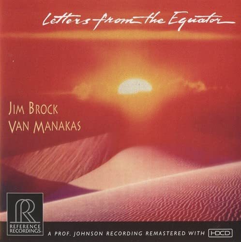 Van Manakas Letters from the Equator (CD) Album