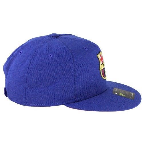 Nike FCB Barcelona True Squad Cap Unisex One Size Embroidered Badge 6 Panel Hat - Picture 9 of 24