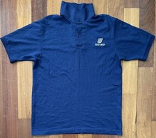 Vintage Heavyweight Knits United Airlines Logo shirt Polo Size MEDIUM