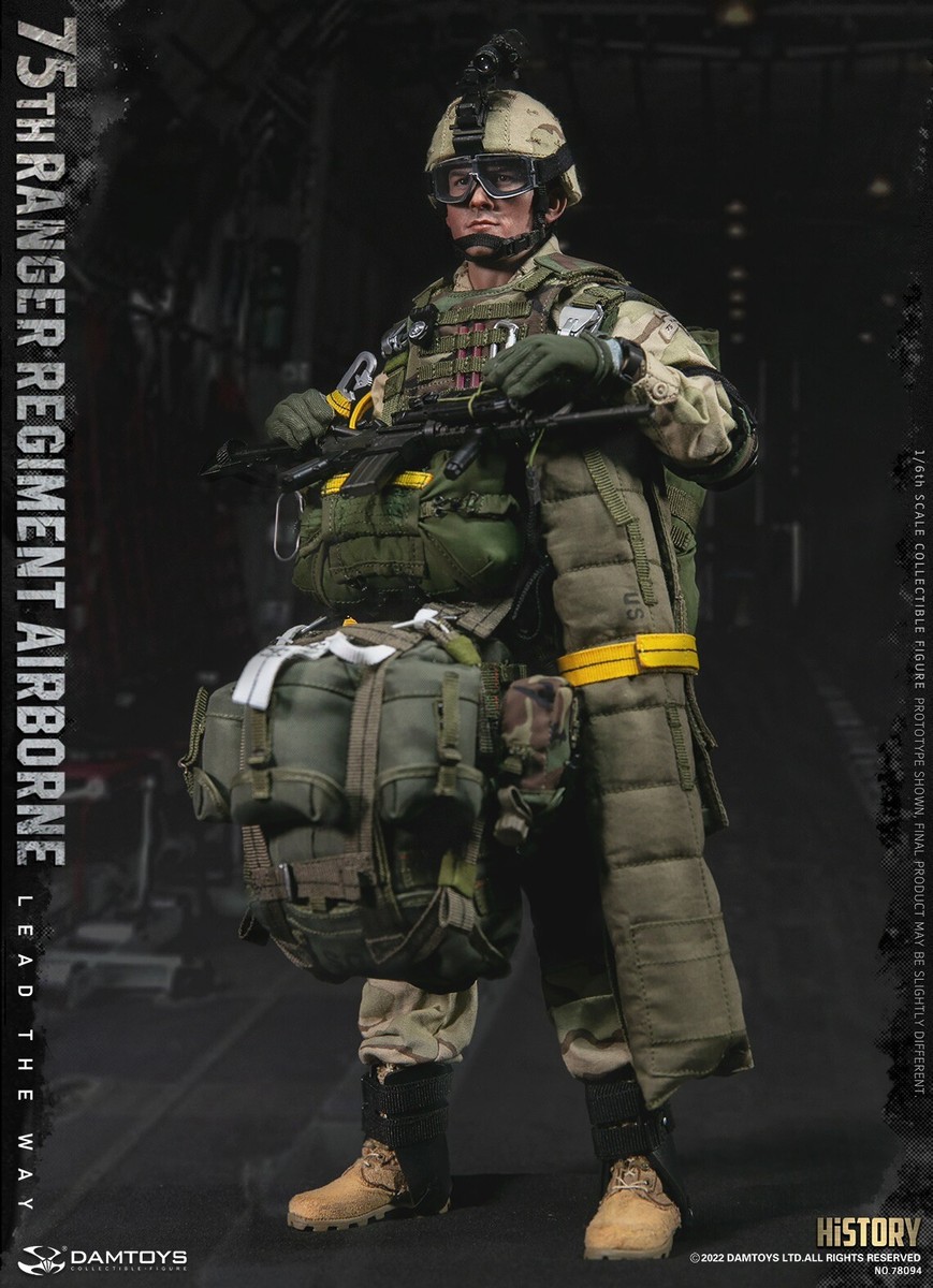 DAMTOYS 75th RANGER REGIMENT Airborne 1/6 Scale Male Solider