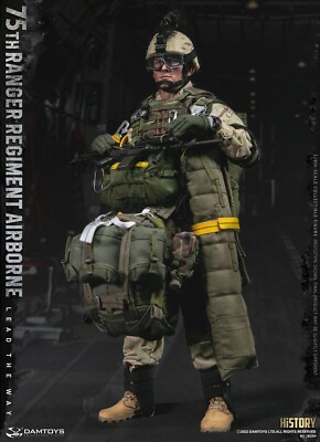 DAMTOYS 75th RANGER REGIMENT Airborne 1/6 Scale Male Solider DAMTOYS 75th RANGER REGIMENT Airborne 1/6 Scale Male Solider
