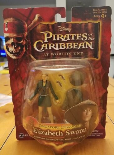 Pirates of the Caribbean ELIZABETH SWANN SINGAPORE DISGUISED Zizzle 2007 MOC - Picture 1 of 2