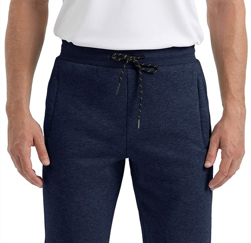 Mens Thermal Sherpa Lined Jogger Jogging Pants Winter Casual Sport Warm Trousers - Picture 35 of 38