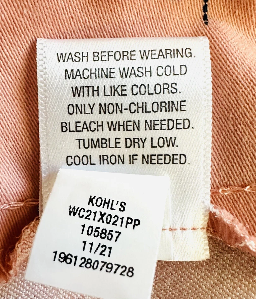 Новый с Ярлыками CROFT & BARROW женщин высоты стрекоза Бермуды шорты плюс размер 26 Вт обычный - Изображение 3 из 4