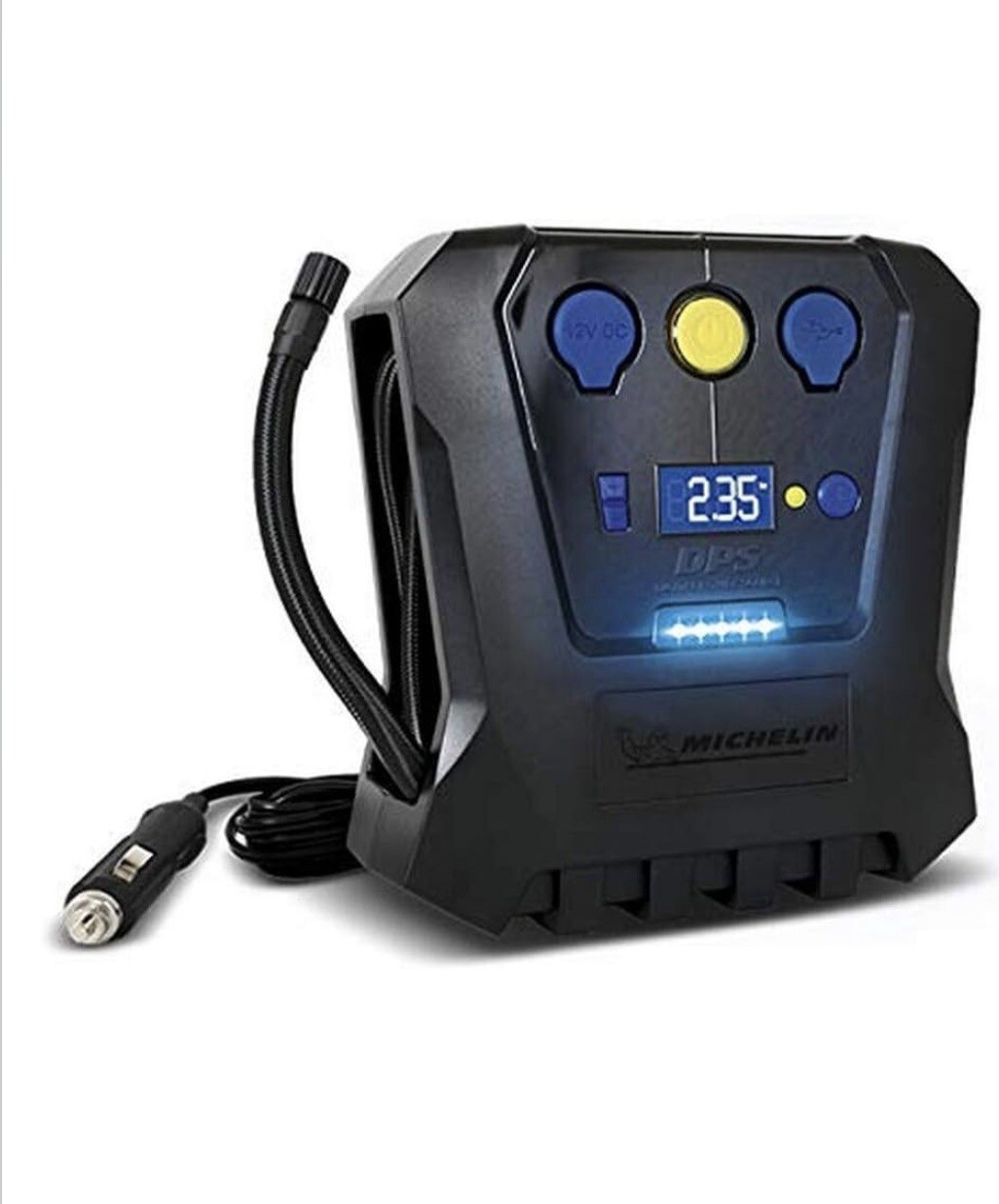 Compresseur voiture 12V MICHELIN 009519 gonfleur pneu programmable 6.9 bars