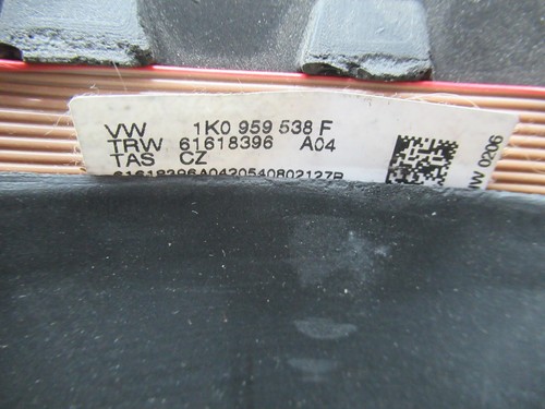 VW Golf V 5 1K Leder Lenkrad Neu bezogen Echtleder schwarz Sportsline 1K0959538F - Bild 18 von 18