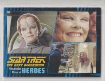 Star Trek Heroes & Villains The Next Generation Trading Card #54 Etana Jol