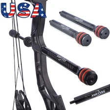 Archery Stabilizer Rod Balance Bar Damper Weight Carbon Compound Bow Shoot