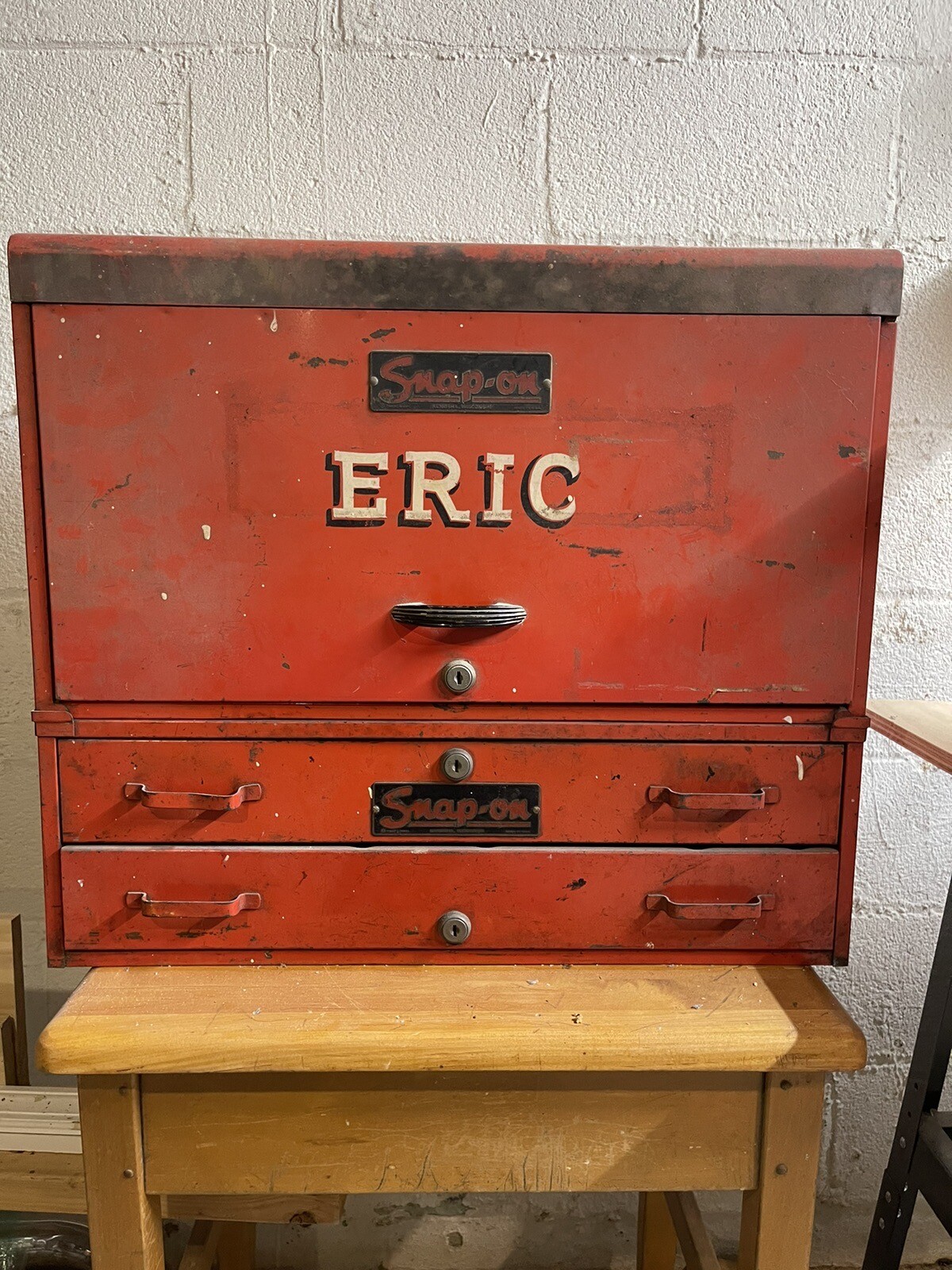 Vintage Snap On KR56 and Rare KR420 Tool Chests eBay