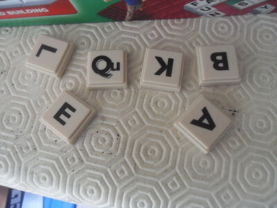Piastrelle Di Ricambio Per Gioco Upwords (Parker / Hasbro 2004) - Scegli La Lettera Che Vuoi!