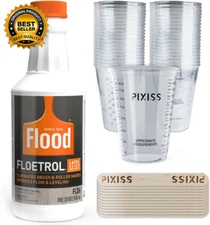 Floetrol Acrylic Paint Pouring Medium Additive White Paint Pouring Supplies,