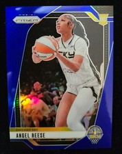 2024-25 PANINI PRIZM ANGEL REESE WNBA ROOKIE TRUE BLUE #10 RC /199