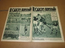 IL SOCCER ILLUSTRATO N°42 OCTOBER 1940 FLORENTINA-NAPLES MEAZZA AMBROSIANA-BARI