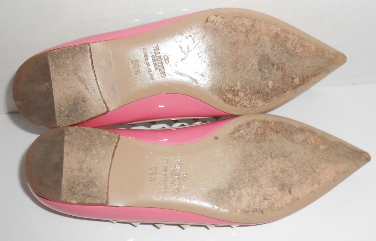 VIP【関税送料無料】希少 VALENTINO GARAVANI PINK FLATS 19948991_50155559_600.jpg