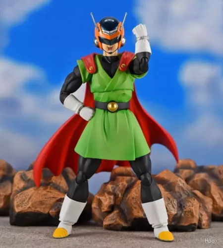 Figura de acción Bandai S.H.Figuarts Dragon Ball Z Son Gohan Great Saiyaman juguete SHF - Imagen 4 de 4