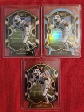 Gabriel Davis 2020 Select Light Blue Die-Cut #82 RC ×3 Card Lot Bills