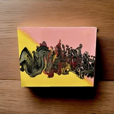 “Blush Obscura” – Original 24x18 Abstract Acrylic Painting, Ultra Contemporary