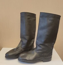 Soviet Russian Military Uniform Soldier Boots Size 42 WIDE. Kirza. 100% Original