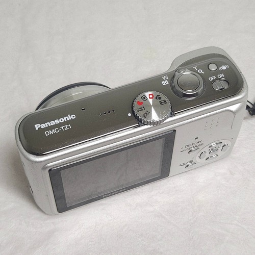 Panasonic Lumix DMC-TZ1 Digital Camera 10x Optical Zoom Untested With Battery - Picture 5 of 9
