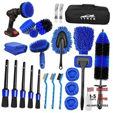 26Pcs Car Detailing Brush Set, Car Detailing Kit, Car Detailing Brushes, Car
