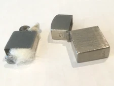 Vintage 1960's Mini Japan metal case flint lighter flint sparks, unused 1 1/4”