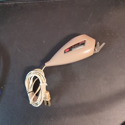 Vintage Thor Speed Snips Electric Scissors With Light  ️ Fabric Cutter Tested