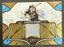 2025 Topps Tier One Baseball Connor Norby #T1R-CN Relic /99 Miami Marlins