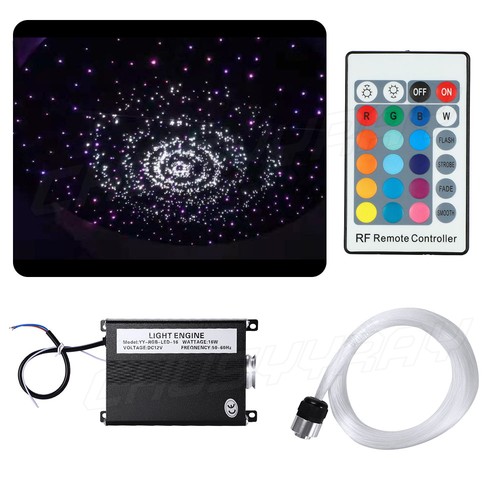 300pc Car Home Headliner Star LIGHT kit Roof Twinkle Ceiling Lights Fiber Optic - Bild 6 von 15