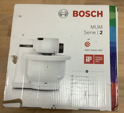 Bosch MUMS2AW01 Serie 2 Universal Küchenmaschine 700W inkl. Zubehör 3,8L Schale
