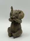 Speak No Evil Elephant Figurine Collectible Ornament