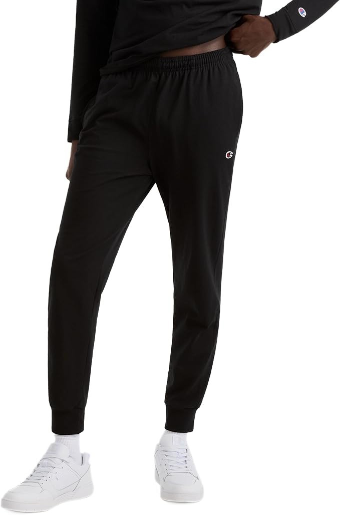 Champion Mens Joggers, Everyday Cotton, Lightweight Lounge Knit For Men, 31