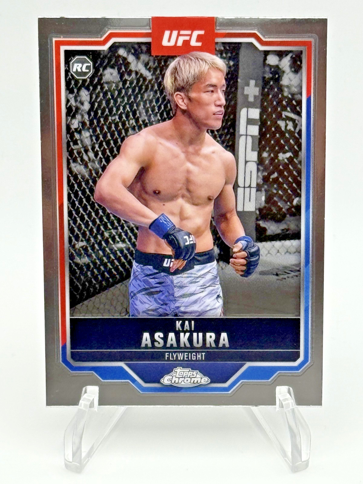 2025 Topps Chrome UFC – Kai Asakura 🥊 #161 – Rookie RC