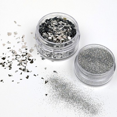 Creative Expressions Cosmic Shimmer Spangles Set - Pure Silver 5A002CS9-1GG6L