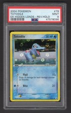 Totodile 79/101 Reverse Holo Ex Hidden Legends Psa 9 Pokemon Card *LOW POP* on eBay