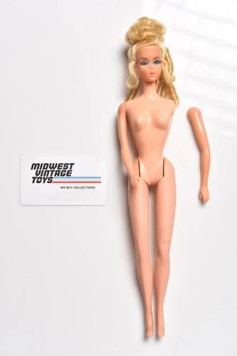VTG 1967 Mattel Doll - Made in Taiwan - Broken Arm