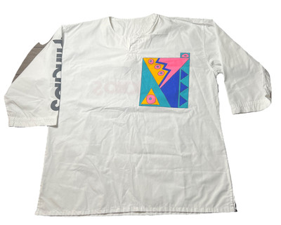 Vintage Pancho s Grand Cantina Chef Shirt Garden Restaurant Workwear Tee