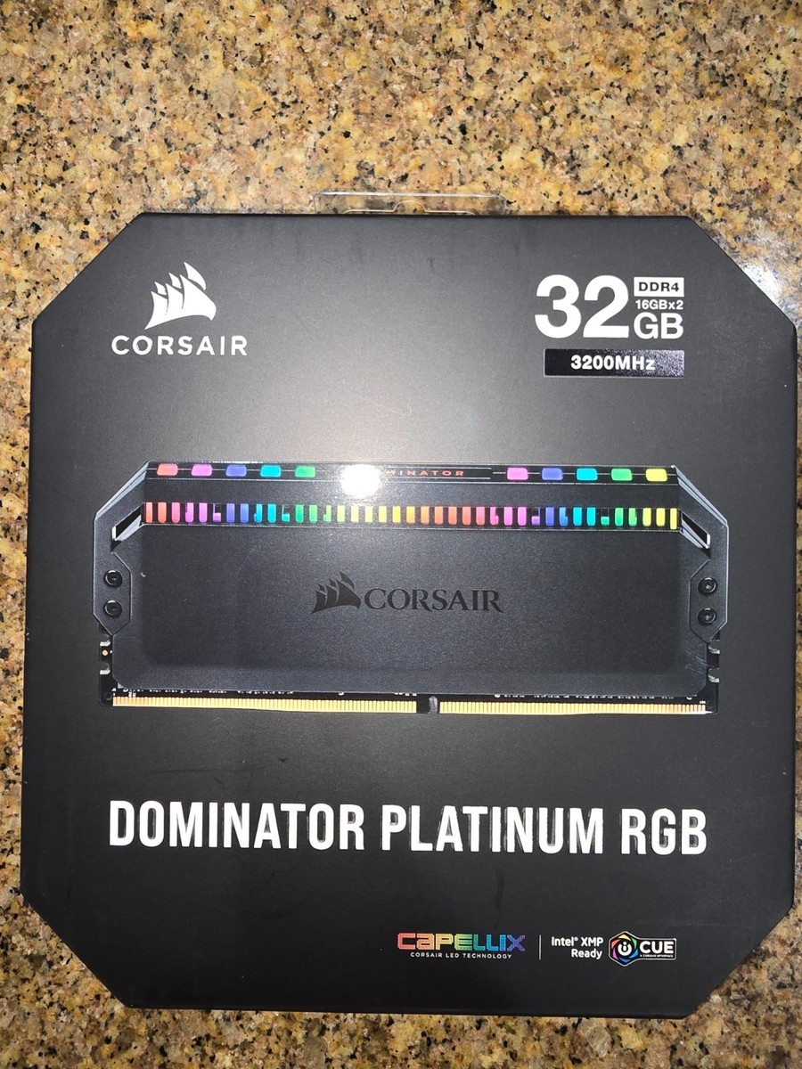 メモリー CORSAIR DDR4 DOMINATOR PLATINUM RGB 32GB Corsair Dominator Platinum RGB DDR4 32GB (2x16GB) 3600MHz