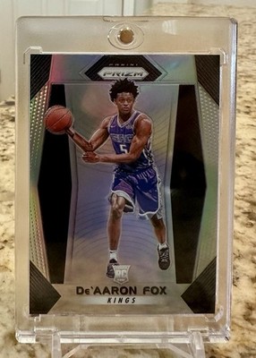 2017-18 Panini Prizm De'Aaron Fox (RC) #24 “Silver Prizm” | eBay
