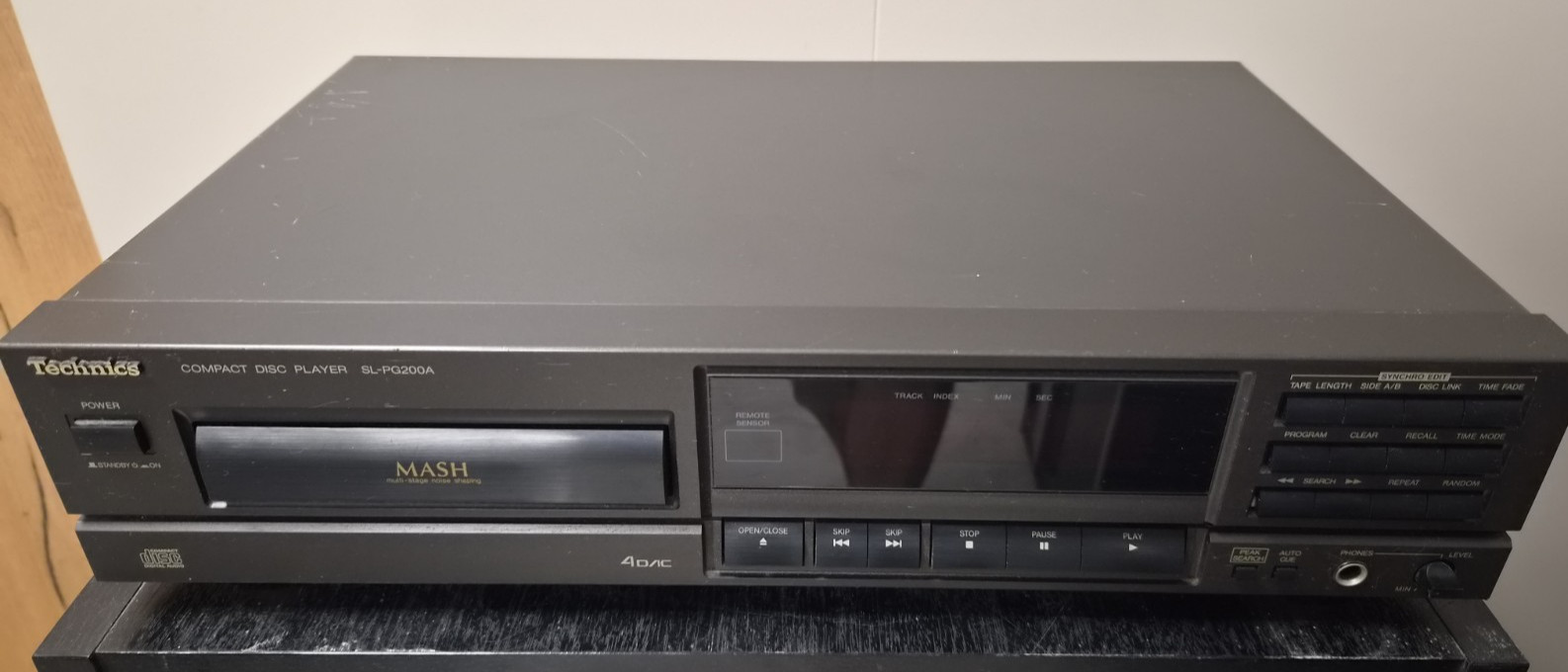 TECHNICS SL-PG200A LETTORE CD VINTAGE HIFI STEREO TESTATO FUNZIONANTE