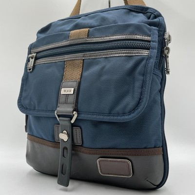 Tumi Nylon Umhängetasche, blau, Crossbody