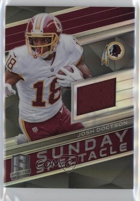 2018 Panini Spectra Sunday Spectacle /199 Josh Doctson #29 1v7z