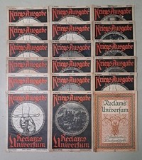 18 Hefte Reclams Universum 1914-1918, Moderne illustrierte Wochenschrift