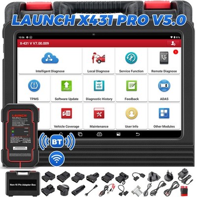 LAUNCH X431 PRO V5.0 Profi OBD2 Diagnosegerät ALLE SYSTEM Key Programming ABS