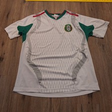 Mexico National Team Soccer Football Jersey Shirt Estimated L White World Cup