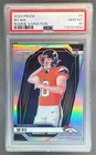 115197656 Bo Nix 2024 Panini Prizm #5 Rookie Variations Silver RC VAR PSA 10